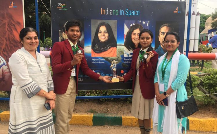 Yet another feather in the Cap of Triveni Public School